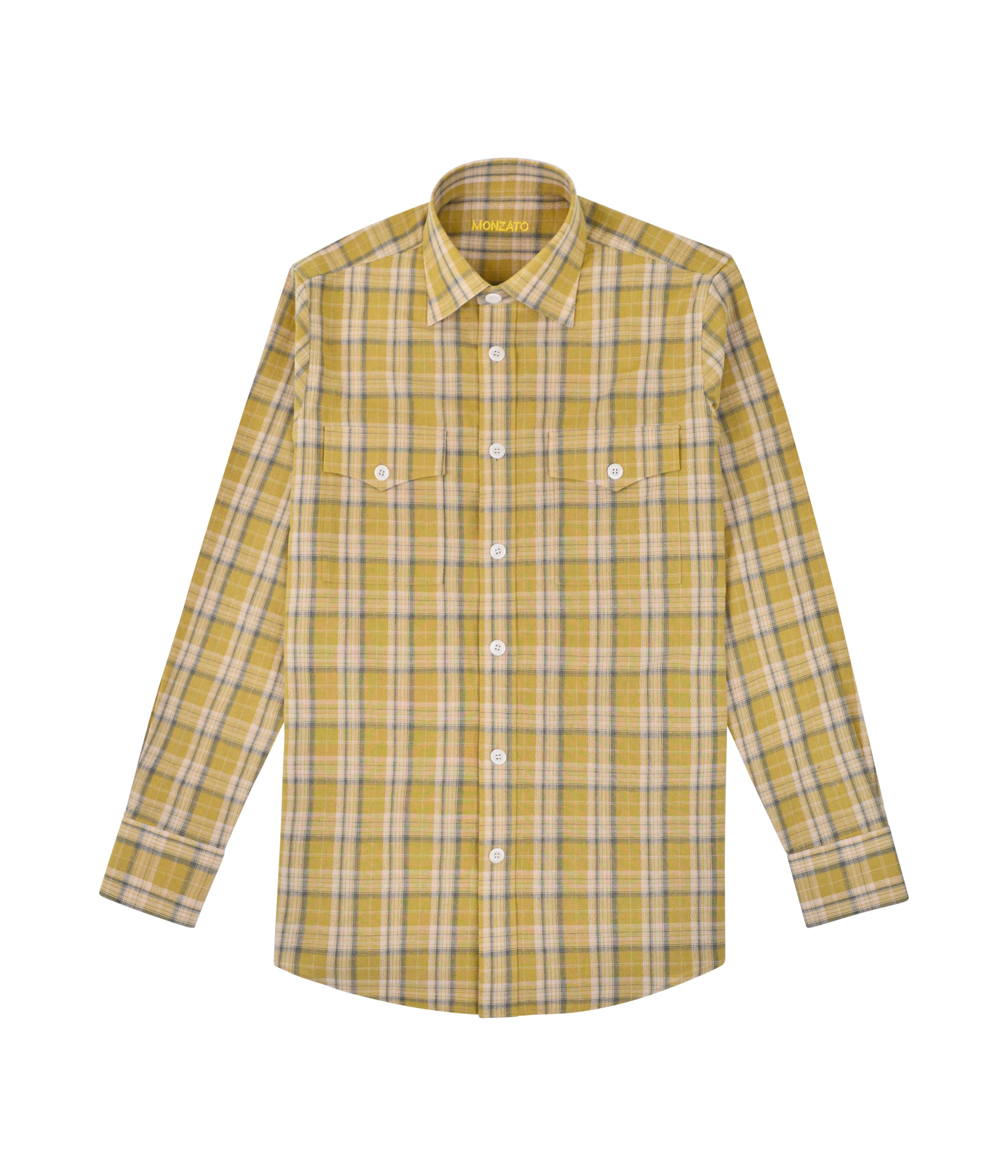 Chartreuse Royale Plaid Shirt