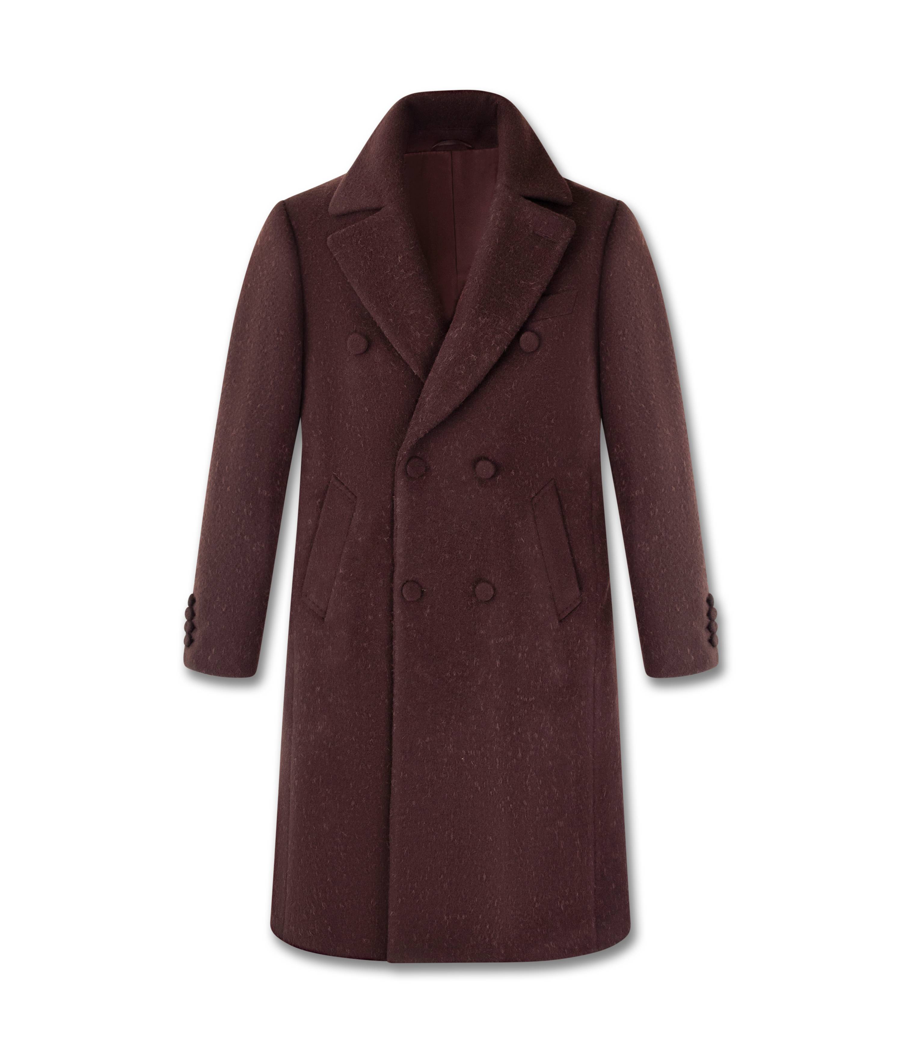 Double Oud Tailored Overcoat